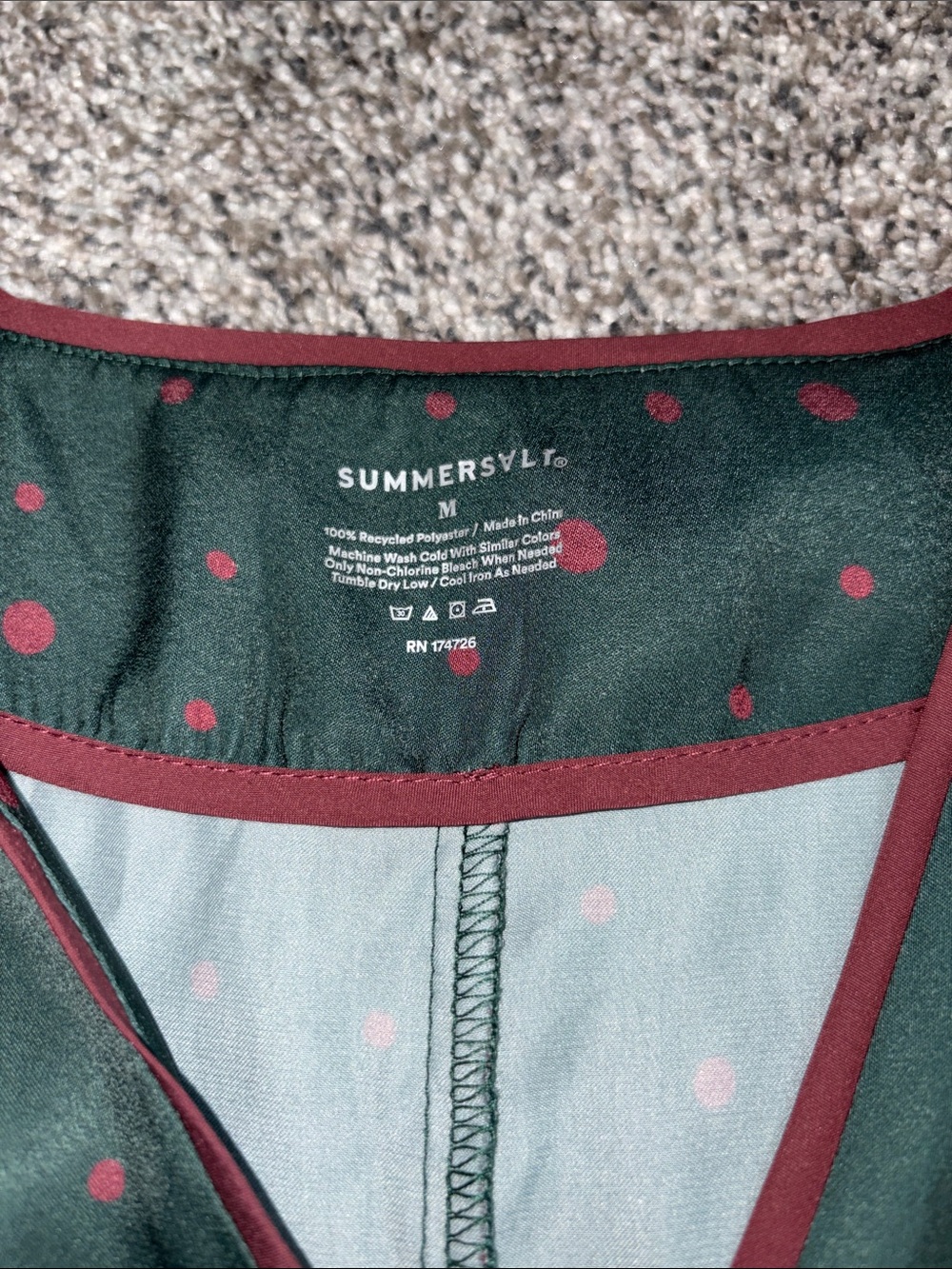 Summersalt Cloud 9 boyfriend sleep shirt - Picture 4 of 5